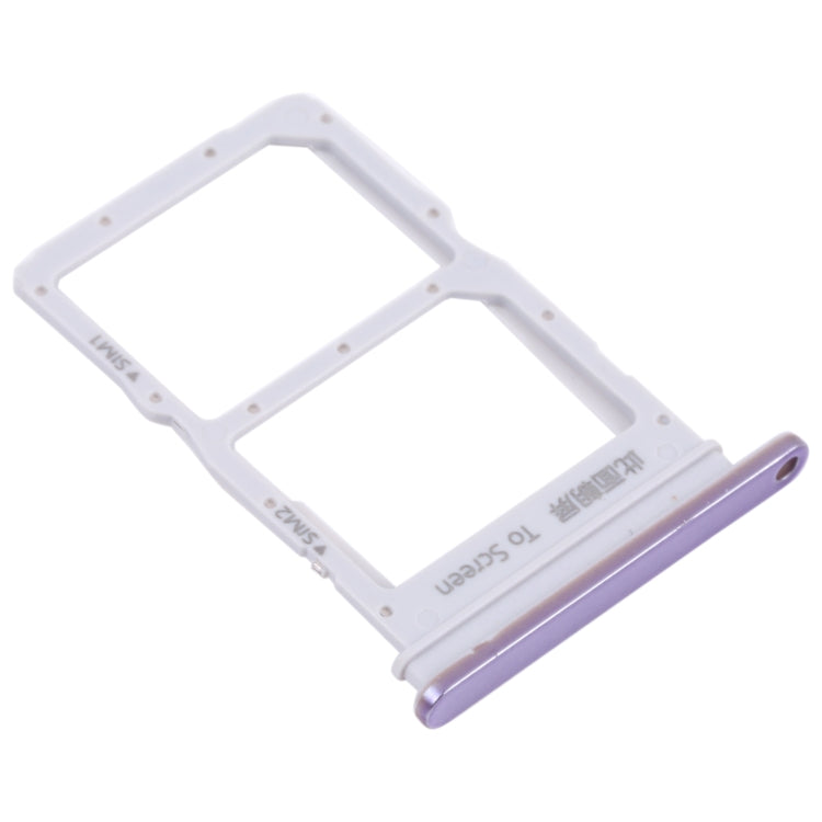SIM Card Tray + SIM Card Tray for Huawei Nova 8 (Purple) - Card Socket by buy2fix | Online Shopping UK | buy2fix