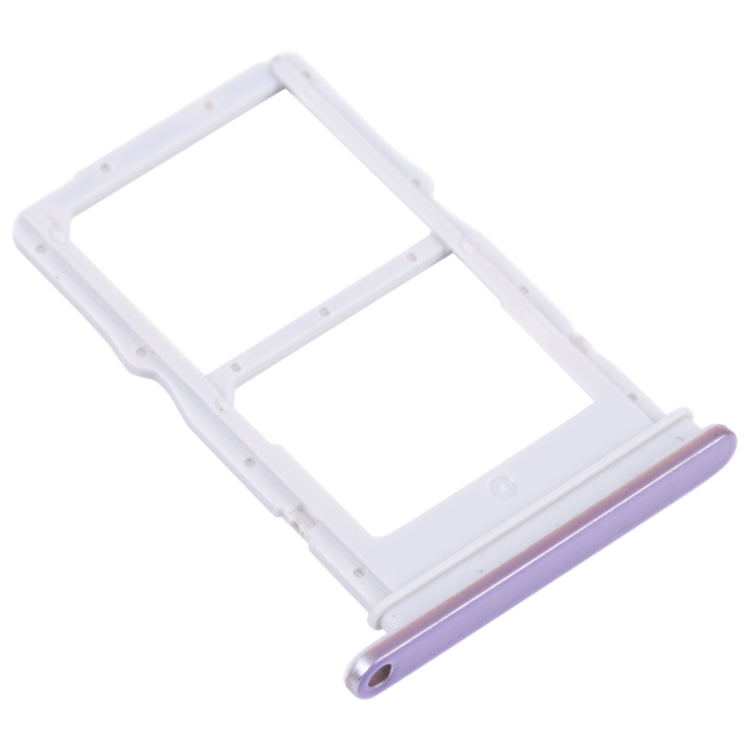 SIM Card Tray + SIM Card Tray for Huawei Nova 8 (Purple) - Card Socket by buy2fix | Online Shopping UK | buy2fix