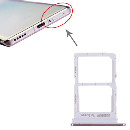 SIM Card Tray + SIM Card Tray for Huawei Nova 8 (Purple) - Card Socket by buy2fix | Online Shopping UK | buy2fix