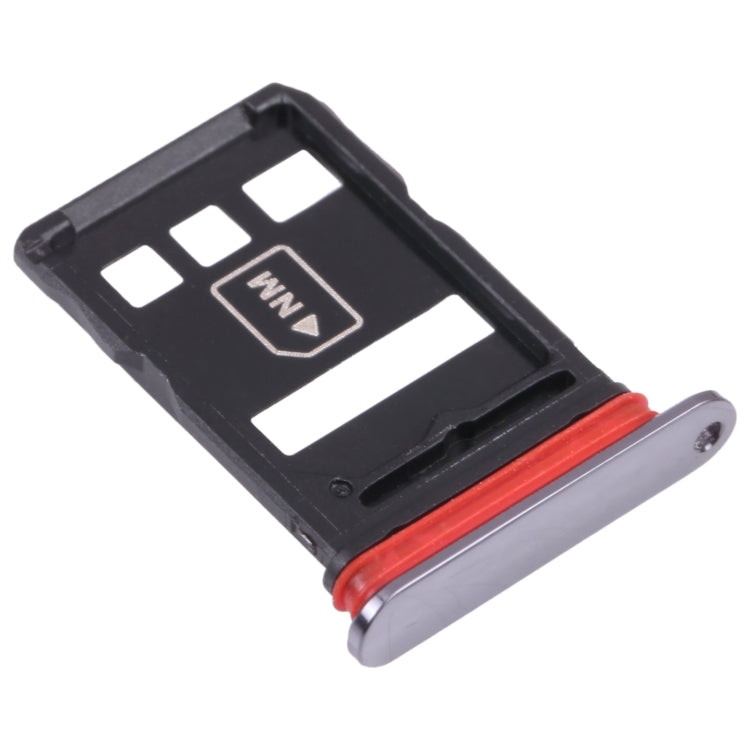 NM Card Tray + SIM Card Tray for Huawei Mate 40E 4G (Black) - Card Socket by buy2fix | Online Shopping UK | buy2fix