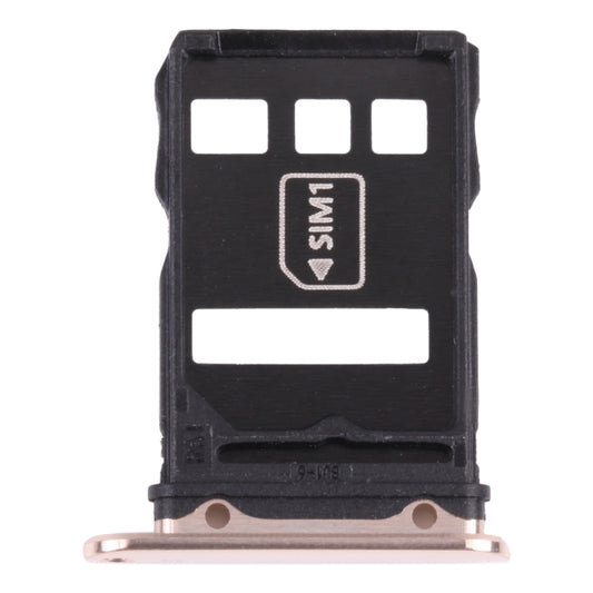 NM Card Tray + SIM Card Tray for Huawei Mate 40E 4G (Gold) - Card Socket by buy2fix | Online Shopping UK | buy2fix