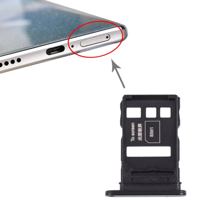 SIM Card Tray + SIM Card Tray for Honor 50 Pro (Black) by buy2fix
