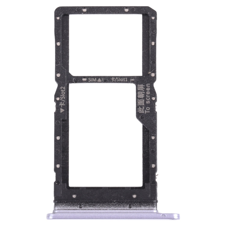 SIM Card Tray + SIM Card Tray / Micro SD Card Tray for Honor play 5T (Purple) by buy2fix