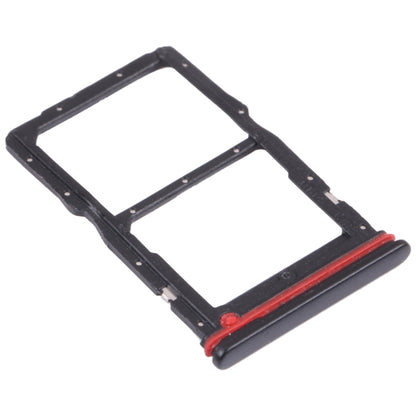 SIM Card Tray + NM Card Tray for Huawei nova 7 SE 5G Youth (Black) by buy2fix