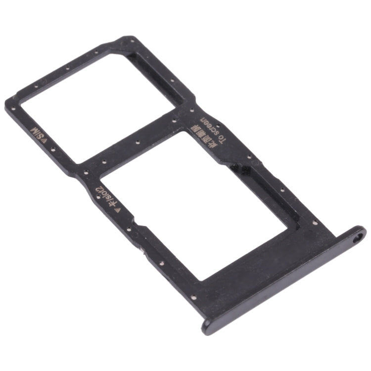 SIM Card Tray + SIM Card Tray / Micro SD Card Tray for Huawei Enjoy 20 5G (Black) by buy2fix
