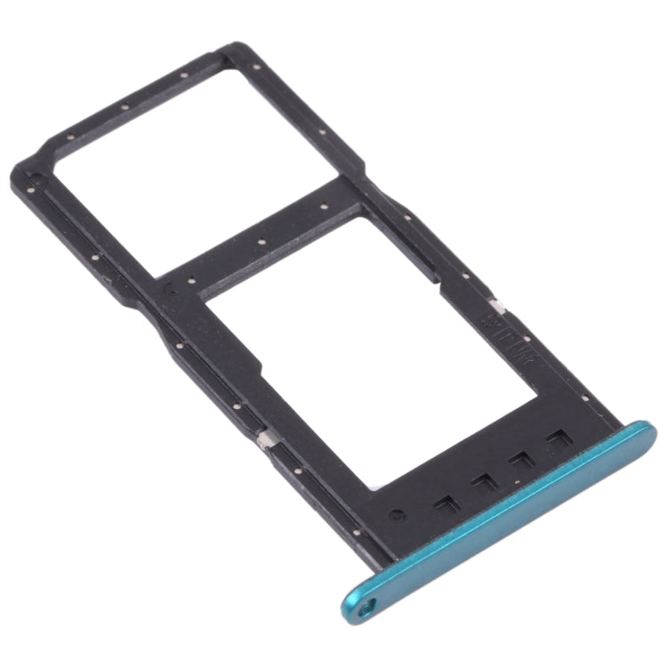 SIM Card Tray + SIM Card Tray / Micro SD Card Tray for Huawei Enjoy 20 5G (Green) by buy2fix