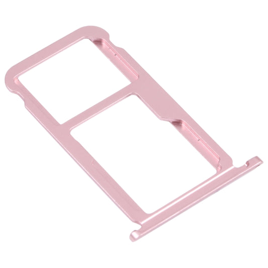 SIM Card Tray + SIM Card Tray / Micro SD Card Tray for Honor 9X Lite (Pink) - Card Tray by buy2fix | Online Shopping UK | buy2fix