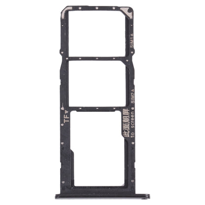 SIM Card Tray + SIM Card Tray + Micro SD Card Tray for Honor 9A(Black) by buy2fix