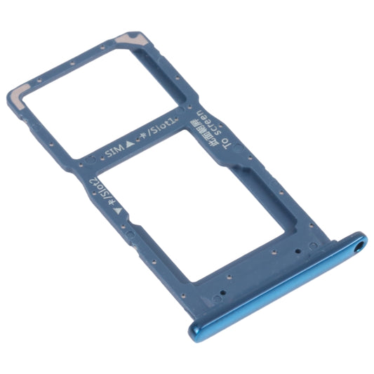 SIM Card Tray + SIM Card Tray / Micro SD Card Tray for Huawei P Smart (2019) (Green) - Card Socket by buy2fix | Online Shopping UK | buy2fix