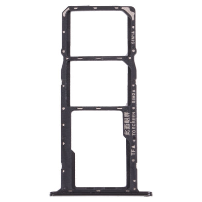 SIM Card Tray + SIM Card Tray + Micro SD Card Tray for Huawei Y5 lite (2018) (Black) - Card Socket by buy2fix | Online Shopping UK | buy2fix