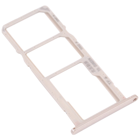 SIM Card Tray + SIM Card Tray + Micro SD Card Tray for Huawei Y5 lite (2018) (Silver) - Card Socket by buy2fix | Online Shopping UK | buy2fix
