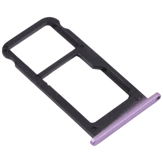SIM Card Tray + SIM Card Tray / Micro SD Card Tray for Honor Play(Purple) - Card Socket by buy2fix | Online Shopping UK | buy2fix