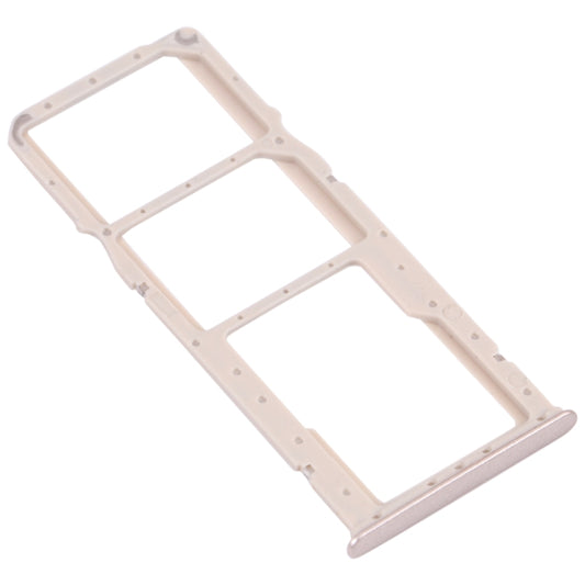 SIM Card Tray + SIM Card Tray + Micro SD Card Tray for Huawei Y9 (2018) (Gold) - Card Socket by buy2fix | Online Shopping UK | buy2fix