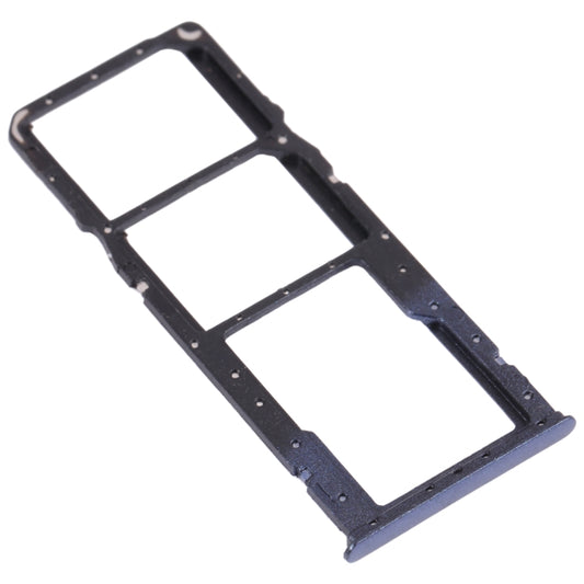 SIM Card Tray + SIM Card Tray + Micro SD Card Tray for Huawei Y9 (2018)(Blue) - Card Socket by buy2fix | Online Shopping UK | buy2fix
