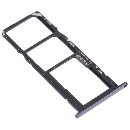 SIM Card Tray + SIM Card Tray + Micro SD Card Tray for Huawei Y6 (2018) (Black) - Card Socket by buy2fix | Online Shopping UK | buy2fix