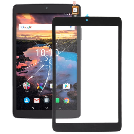For Alcatel A30 8 inch OT9024 Touch Panel (Black) - Touch Panel by buy2fix | Online Shopping UK | buy2fix