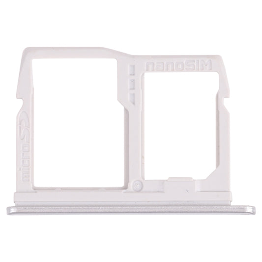 Nano SIM Card Tray + Micro SD Card Tray for LG K31 LM-K300Q, LMK300, LGL355DL (Silver) - For LG by buy2fix | Online Shopping UK | buy2fix