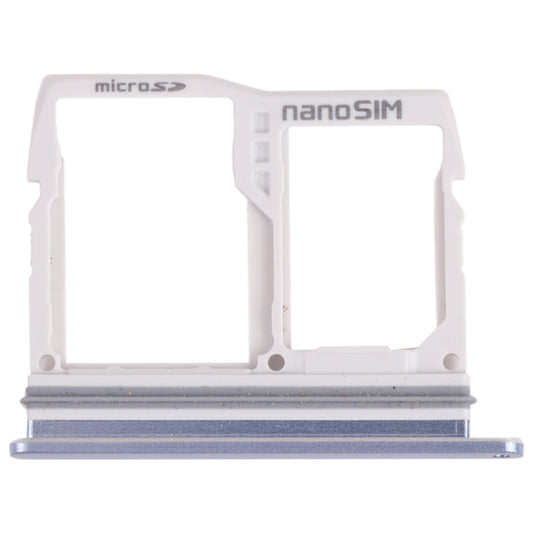 Nano SIM Card Tray + Nano SIM Card Tray / Micro SD Card Tray for LG Wing 5G LMF100N, LM-F100N, LM-F100V, LM-F100 (Blue) - For LG by buy2fix | Online Shopping UK | buy2fix