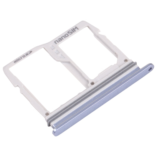 Nano SIM Card Tray + Nano SIM Card Tray / Micro SD Card Tray for LG Wing 5G LMF100N, LM-F100N, LM-F100V, LM-F100 (Blue) - For LG by buy2fix | Online Shopping UK | buy2fix