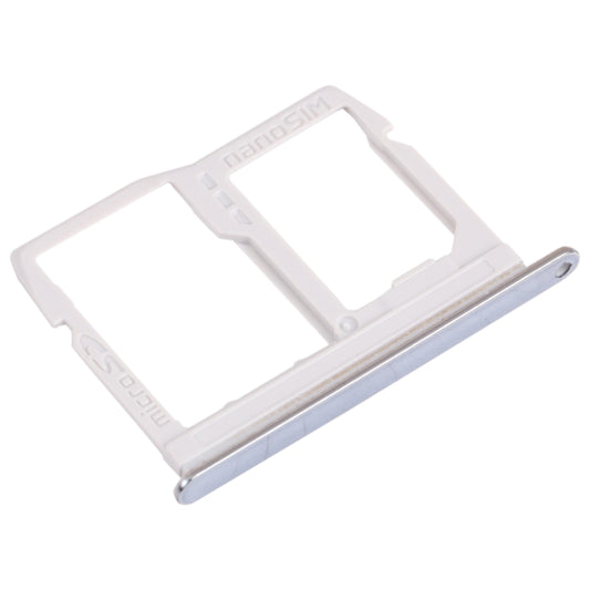 Nano SIM Card Tray + Micro SD Card Tray for LG Stylo 6 / K71 LMQ730HA, LM-Q730HA, LMQ730TM, LM-Q730TM (Grey) - For LG by buy2fix | Online Shopping UK | buy2fix