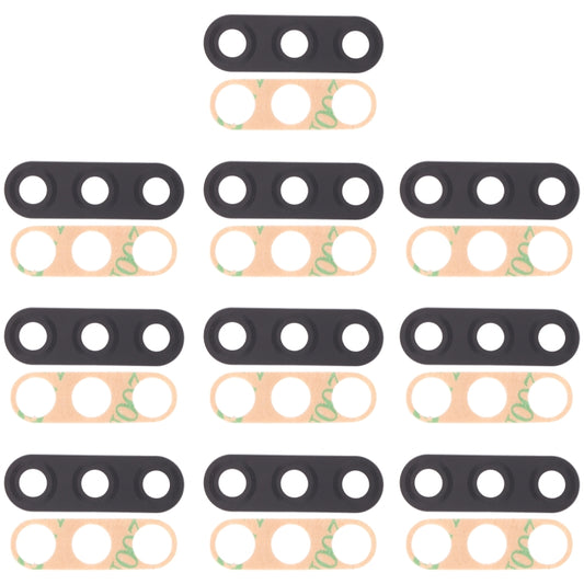 10 PCS Back Camera Lens for LG Q60 / LG K12 Prime (Brazil) - For LG by buy2fix | Online Shopping UK | buy2fix