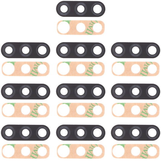 10 PCS Back Camera Lens for LG K50S LMX540HM, LM-X540, LM-X540BMW, LMX540BMW - For LG by buy2fix | Online Shopping UK | buy2fix