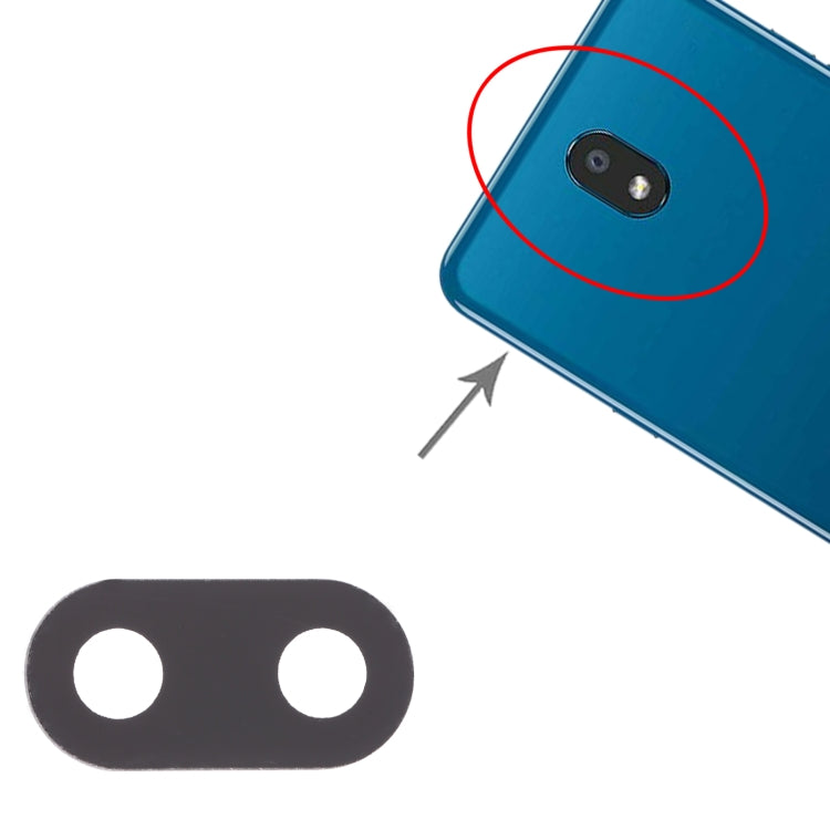 10 PCS Back Camera Lens for LG K30 (2019) LM-X320EMW, LMX320EMW, LMX320ZMW, LM-X320ZMW - For LG by buy2fix | Online Shopping UK | buy2fix