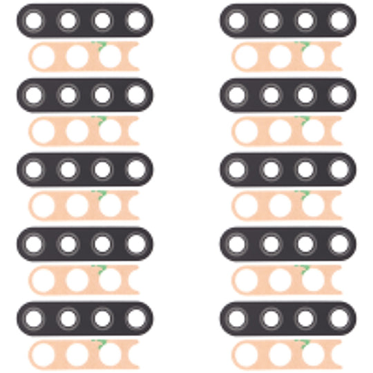 Objectif de caméra arrière 10 PCS pour LG K51 / Q51 LM-Q510N K500MM