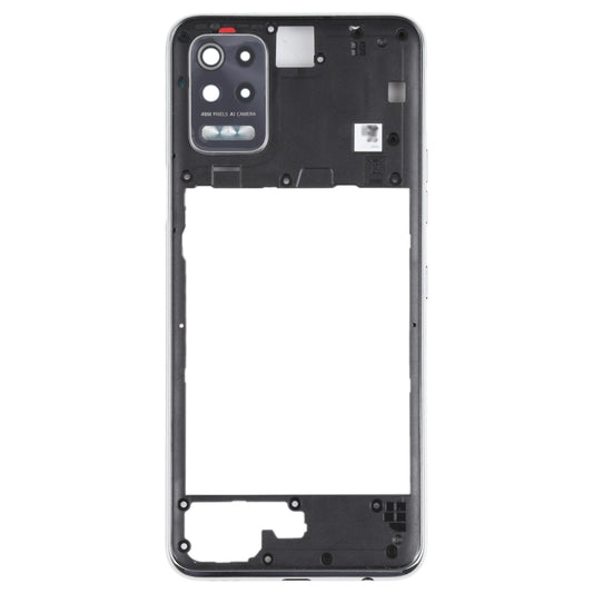 Middle Frame Bezel Plate for LG Q52 / K62 (Silver) - For LG by buy2fix | Online Shopping UK | buy2fix