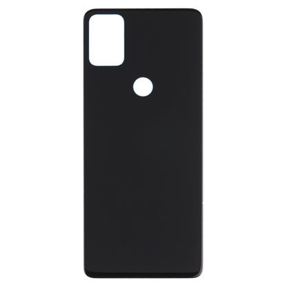 For Alcatel 3X 2020 5061 5061K 5061U Glass Battery Back Cover  (Black) - Back Cover by buy2fix | Online Shopping UK | buy2fix