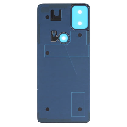 For Alcatel 3X 2020 5061 5061K 5061U Glass Battery Back Cover  (Black) - Back Cover by buy2fix | Online Shopping UK | buy2fix