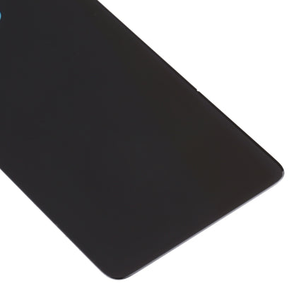 For Alcatel 3X 2020 5061 5061K 5061U Glass Battery Back Cover  (Black) - Back Cover by buy2fix | Online Shopping UK | buy2fix