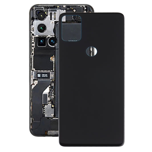 For Alcatel 3X 2020 5061 5061K 5061U Glass Battery Back Cover  (Black) - Back Cover by buy2fix | Online Shopping UK | buy2fix