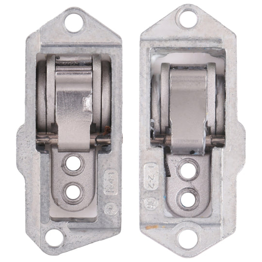 1 paire d'arbre de connecteur de béquille de charnière pour Microsoft Surface Pro 5 / Pro 6 / Pro 7 (argent)
