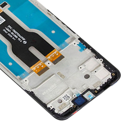 LCD Screen For T-Mobile Revvl 6 Digitizer Full Assembly with Frame(Black) - For T-Mobile by buy2fix | Online Shopping UK | buy2fix