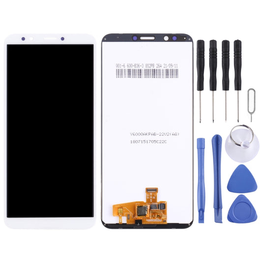 OEM LCD Screen for Huawei Y7 Pro 2018 with Digitizer Full Assembly(White) - LCD Screen by buy2fix | Online Shopping UK | buy2fix
