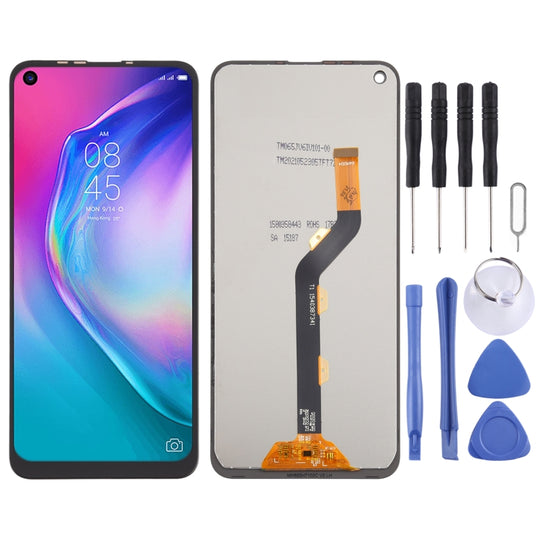 LCD-Bildschirm und Digitizer-Komplettmontage für Tecno Camon 16 S