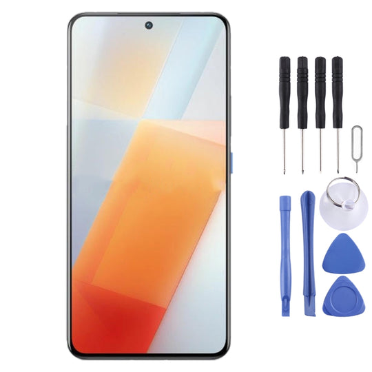 Original Super AMOLED Material LCD-Bildschirm und Digitizer-Vollmontage für Vivo iQOO 8