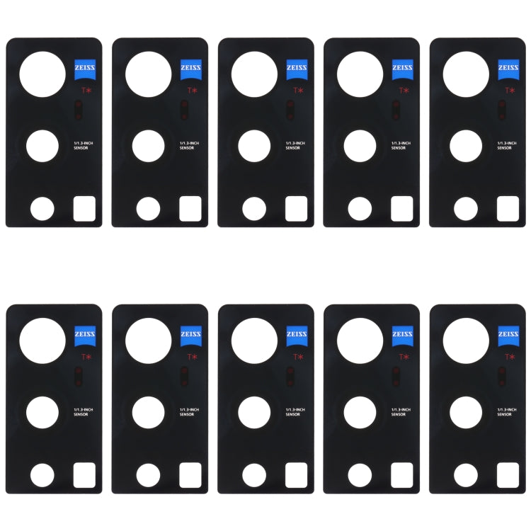 For Vivo X60 Pro+ V2056A 10pcs Back Camera Lens by buy2fix