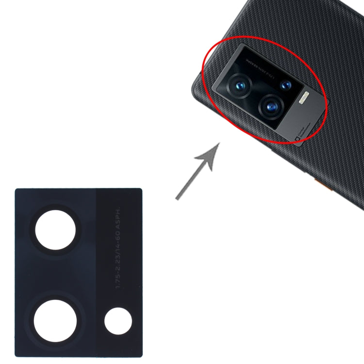 For Vivo iQOO 8 Pro 10pcs Back Camera Lens - Camera Parts by buy2fix | Online Shopping UK | buy2fix