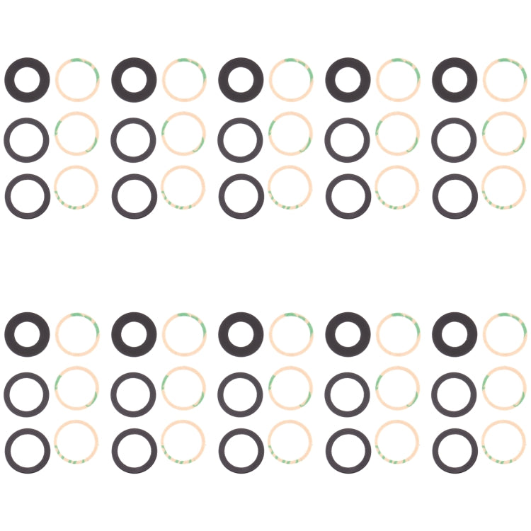 For OPPO Reno5 Pro 5G / Reno6 Pro 5G 10pcs Back Camera Lens - Camera Series by buy2fix | Online Shopping UK | buy2fix