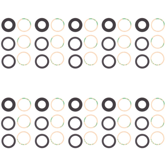 For OPPO Reno5 Pro 5G / Reno6 Pro 5G 10pcs Back Camera Lens - Camera Series by buy2fix | Online Shopping UK | buy2fix