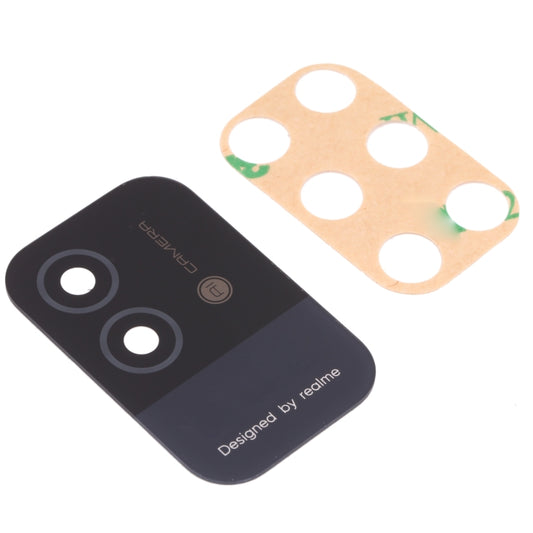 For OPPO Realme Narzo 50i RMX3235 10pcs Back Camera Lens (Black) - Camera Series by buy2fix | Online Shopping UK | buy2fix