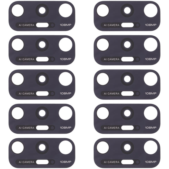 10 PCS Back Camera Lens for Xiaomi Mi 10s M2102J2SC