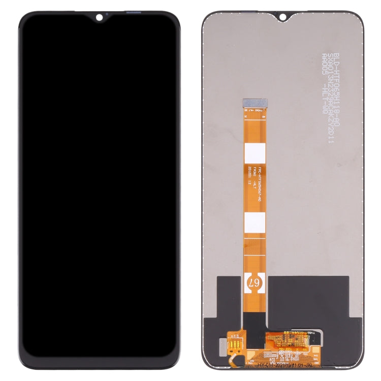 LCD Screen and Digitizer Full Assembly for OPPO Realme Narzo 20A by buy2fix