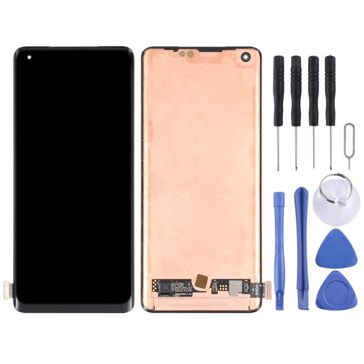 LCD Screen and Digitizer Full Assembly for Vivo X50 Pro+ / X50 Pro Plus / iQOO 5 Pro 5G V2025A V2011A by buy2fix