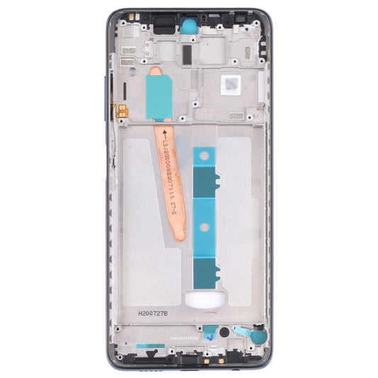 Original Middle Frame Bezel Plate for Xiaomi Poco X3 (Black) - Frame Bezel Plate by buy2fix | Online Shopping UK | buy2fix