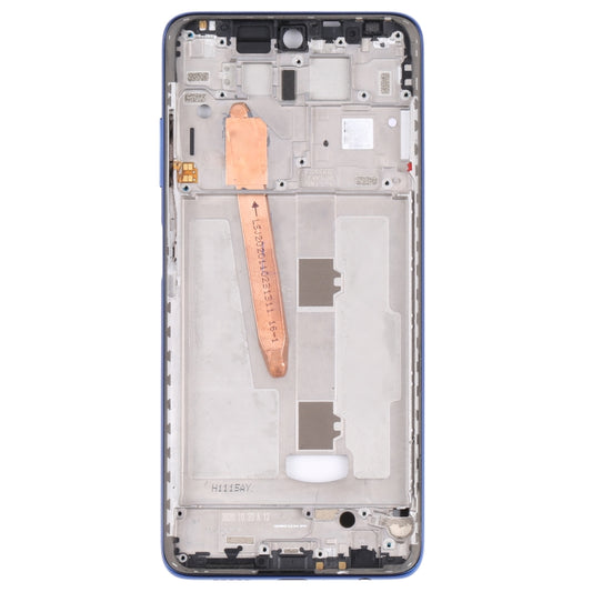 Original Middle Frame Bezel Plate for Xiaomi Poco X3 (Blue) - Frame Bezel Plate by buy2fix | Online Shopping UK | buy2fix