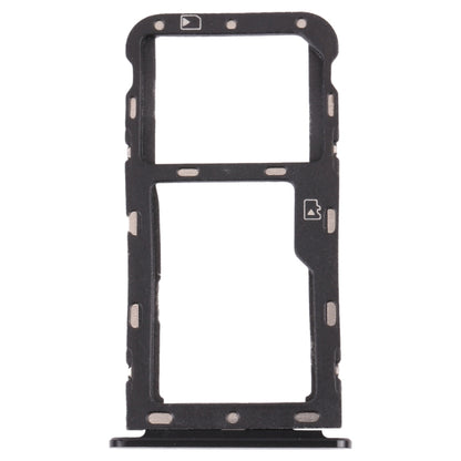 SIM Card Tray + Micro SD Card Tray for ZTE Blade V9 (Grey) - For ZTE by buy2fix | Online Shopping UK | buy2fix