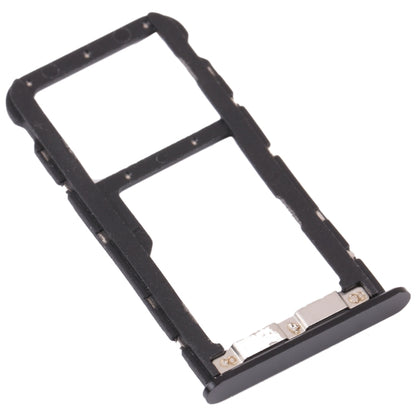SIM Card Tray + Micro SD Card Tray for ZTE Blade V9 (Grey) - For ZTE by buy2fix | Online Shopping UK | buy2fix